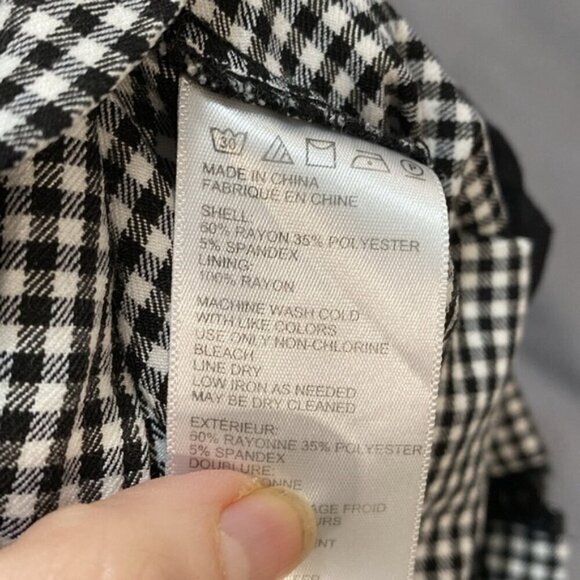 Urban Outfitters Checkered skinny pant Skimmers - Picture 14 of 15